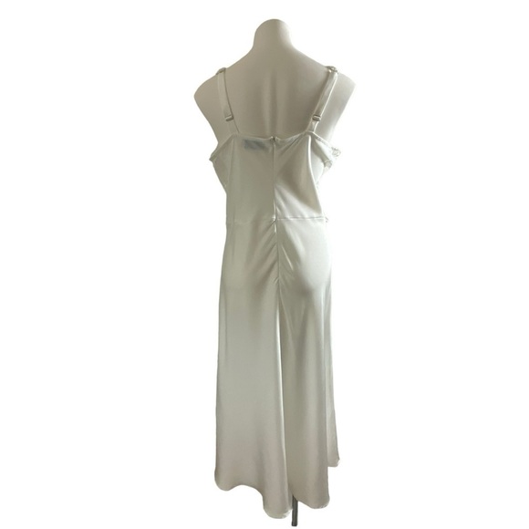 Vici Forever Mine Satin Lace Slip Midi Dress - Picture 8 of 16